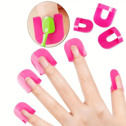 Set 26 de Șabloane de Unghii Reutilizabile